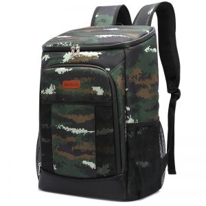 FreezeSatchel™ Sac à Dos Isotherme Camouflage Vert 30L