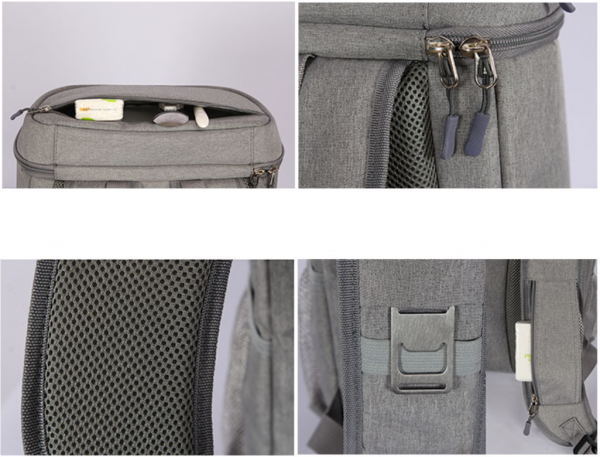 ChillyBox™ Sac à Dos Lunch Box Gris