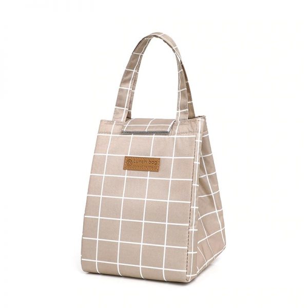 ArcticHauler™ Lunch Bag Beige à Carreaux