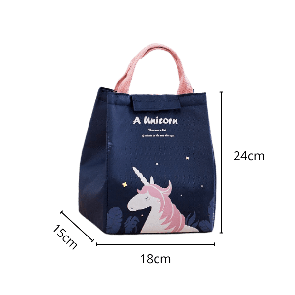 CoolSack™ Lunch Bag Bleu Licorne