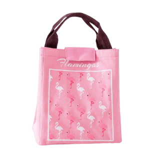 FrostBite™ Lunch Bag Rose Flamingos