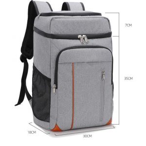 ChillyCarrier™ Sac à Dos Isotherme Repas Gris