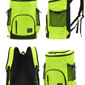 IcyHauler™ Sac à Dos Isotherme Jaune 33L