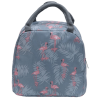 IceBuddy™ Sac Isotherme Repas Flamants Roses Gris