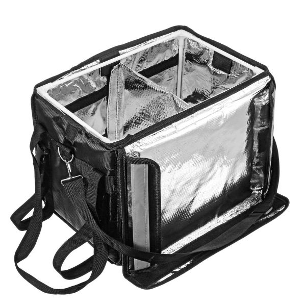 IcySatchel™ Sac Isotherme Glacière Noir