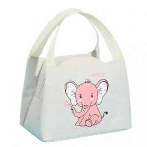 IceMover™ Sac Isotherme Repas Éléphant Rose Happy