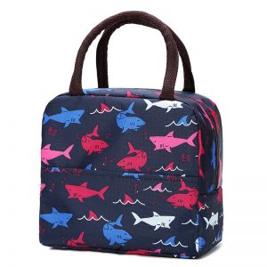 IcyPouch™ Sac Isotherme Repas Requins Multicolores
