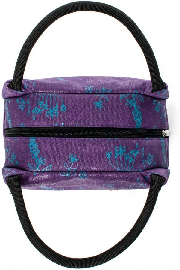 FrostyBox™ Sac Isotherme Repas Nature Violet
