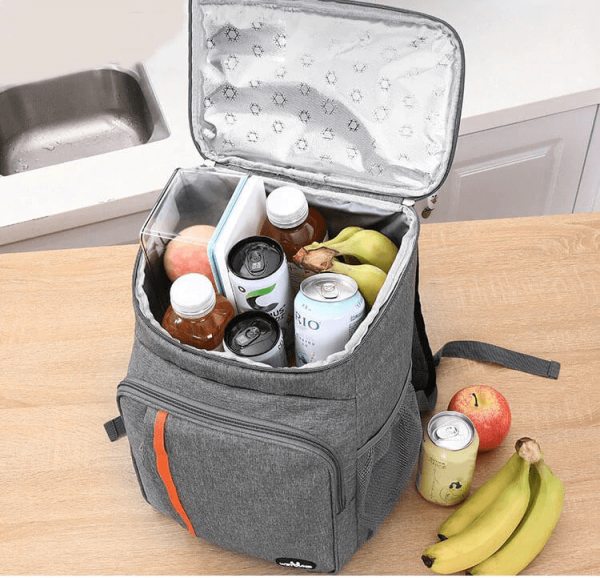 ChillyCarrier™ Sac Picnic Isotherme Gris