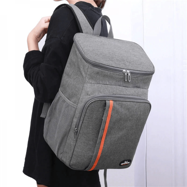 ChillyCarrier™ Sac Picnic Isotherme Gris