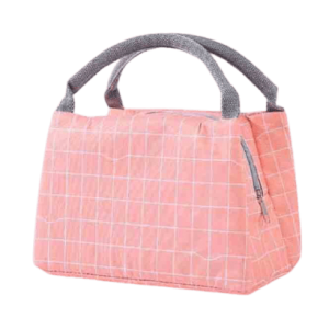 ChillyTote™ Sac Isotherme Repas Carreaux Roses